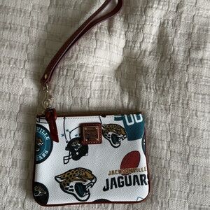 NWOT Dooney & Bourke Jacksonville Jaguars Stadium Wristlet